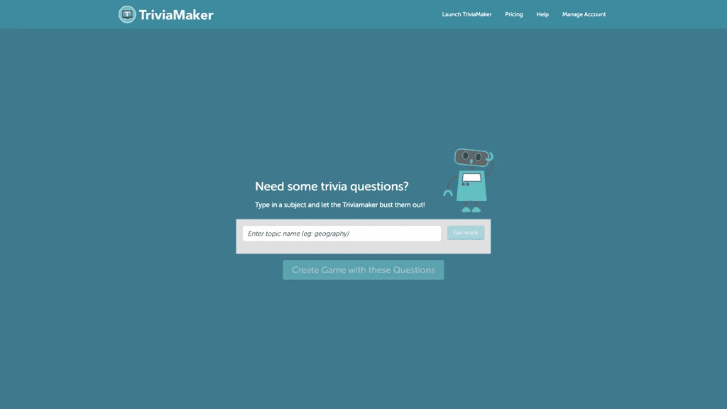 TriviaMaker 工具截图