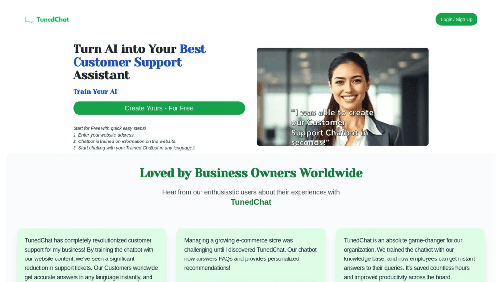 tunedchat.com 工具截图