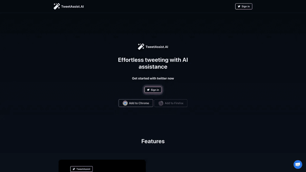 Tweet Assist App 工具截图