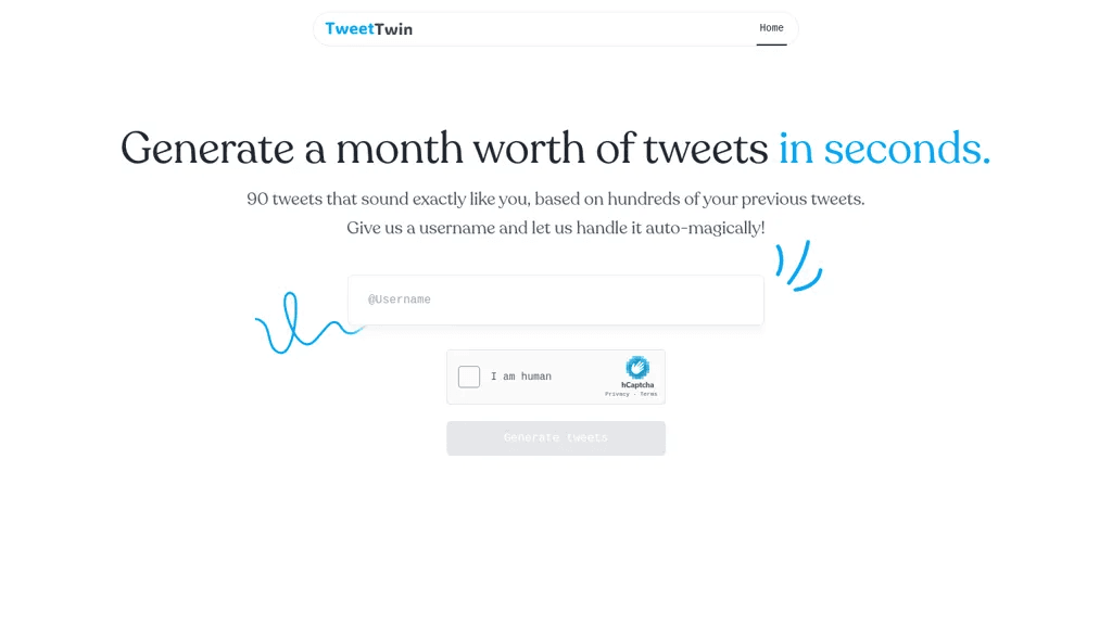 TweetTwin 工具截图