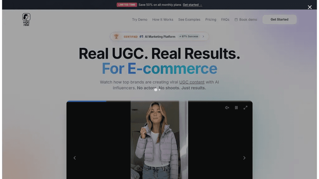 UGCReal 官网截图