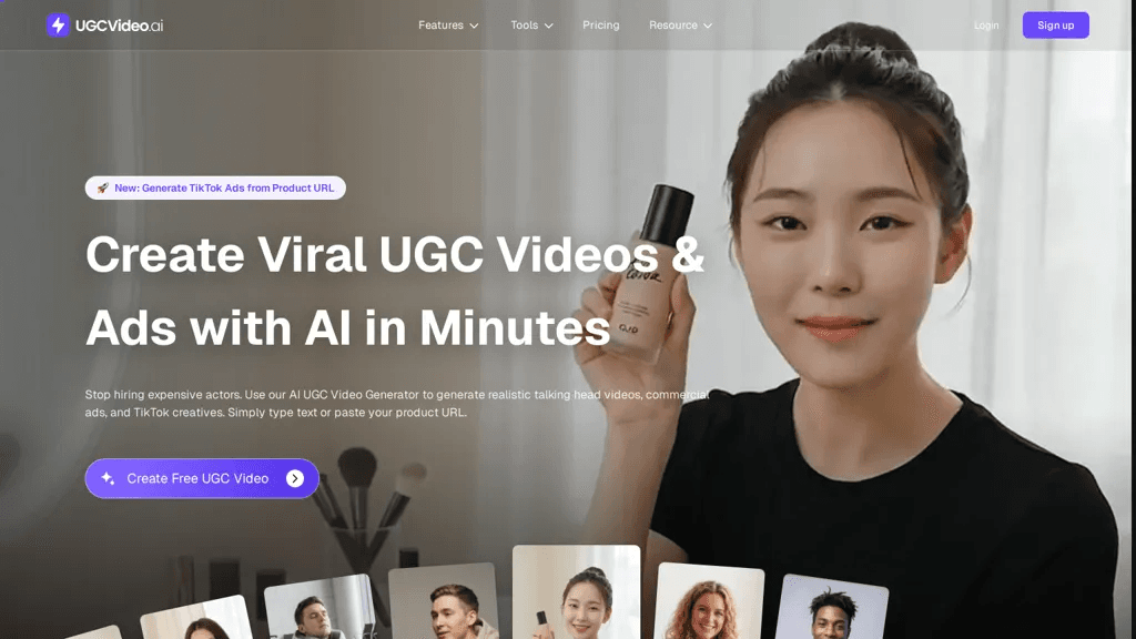 UGCVideo.ai 工具截图