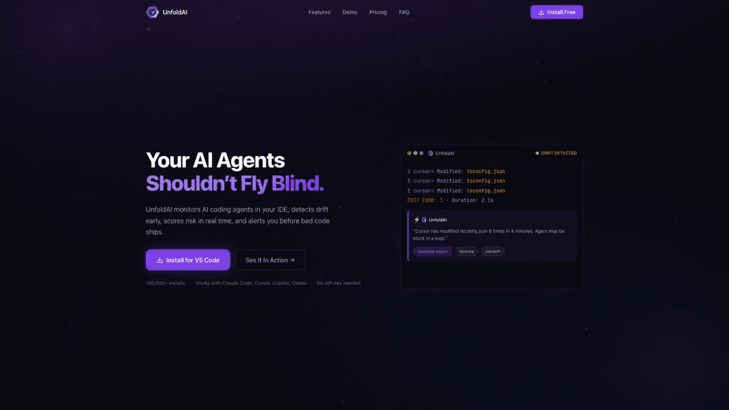 Unfold AI 工具截图