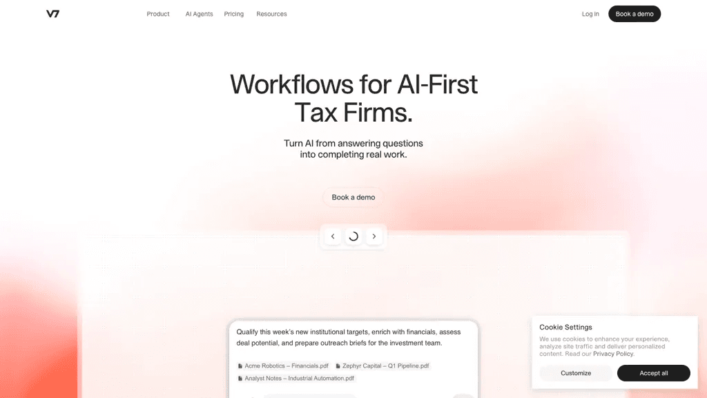 V7 Lab 官网截图