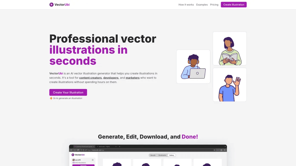 VectorUbi 工具截图