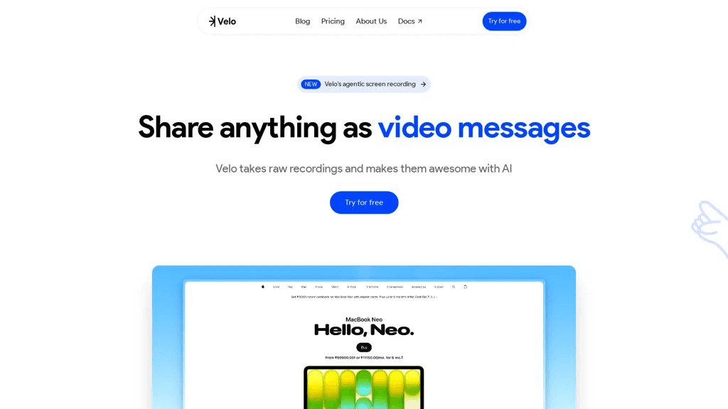 Velo AI 工具截图