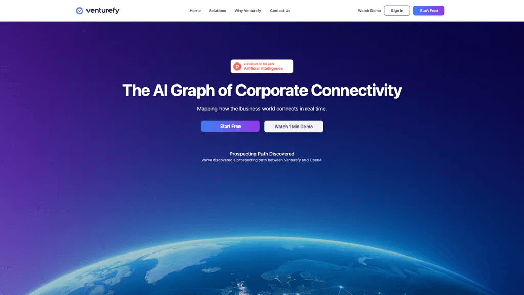 venturefy AI 工具截图