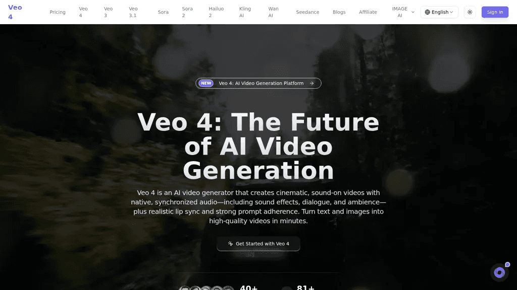 Veo 4 工具截图