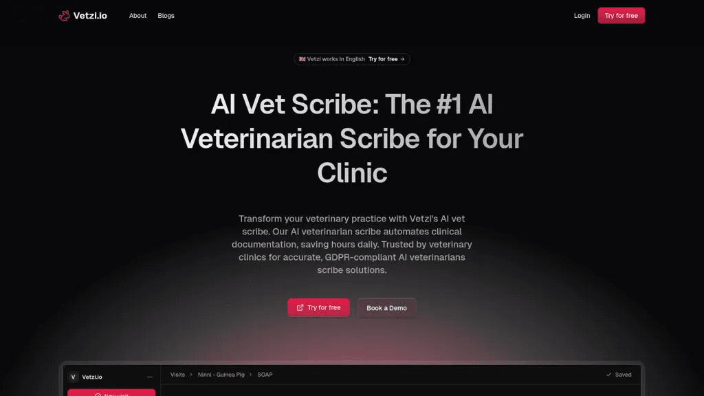Vetzi.io 工具截图