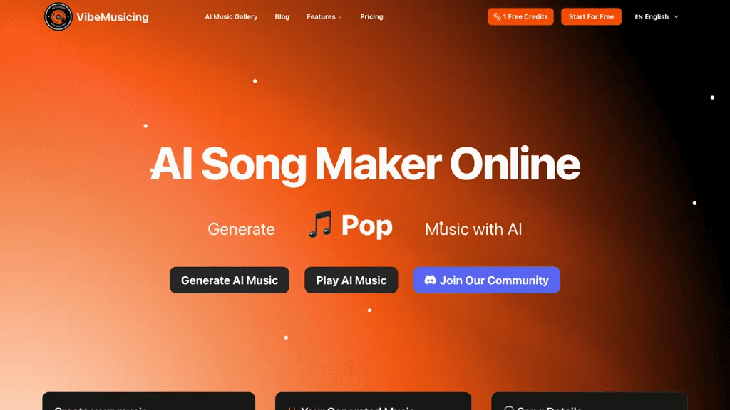 Vibe Musicing AI 工具截图