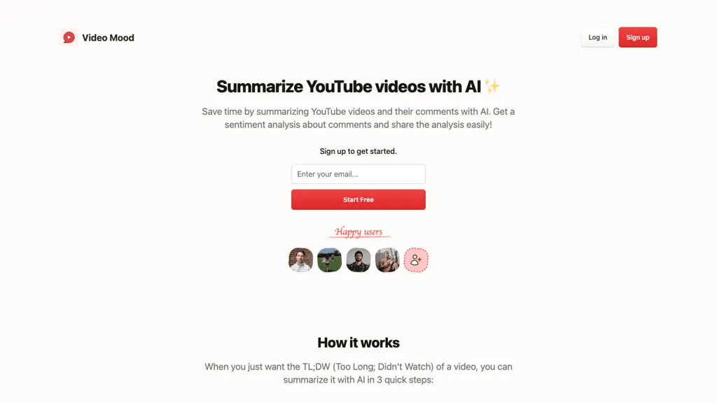 Video Mood 工具截图