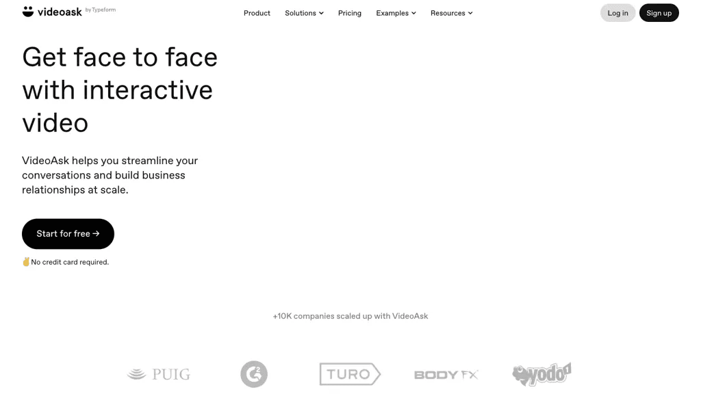 VideoAsk 工具截图