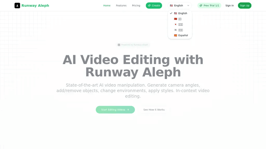 videoeditor.video 官网截图