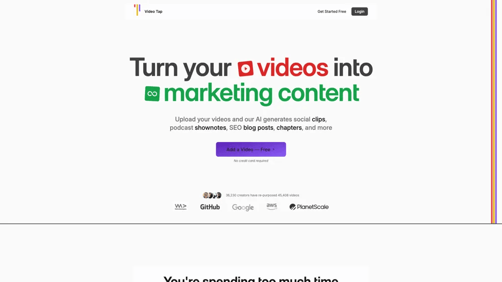 Videotap 工具截图