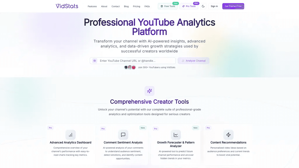 VidStats 工具截图