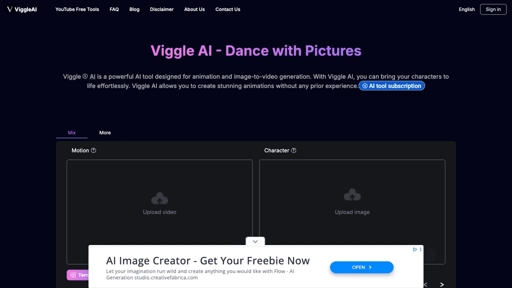 ViggleAI 工具截图