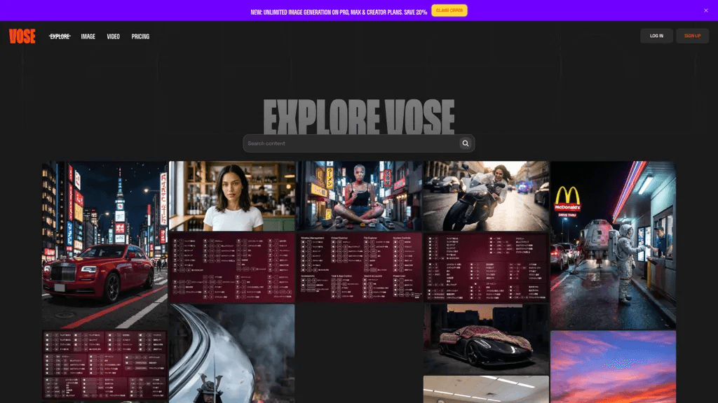 Vose.ai 工具截图