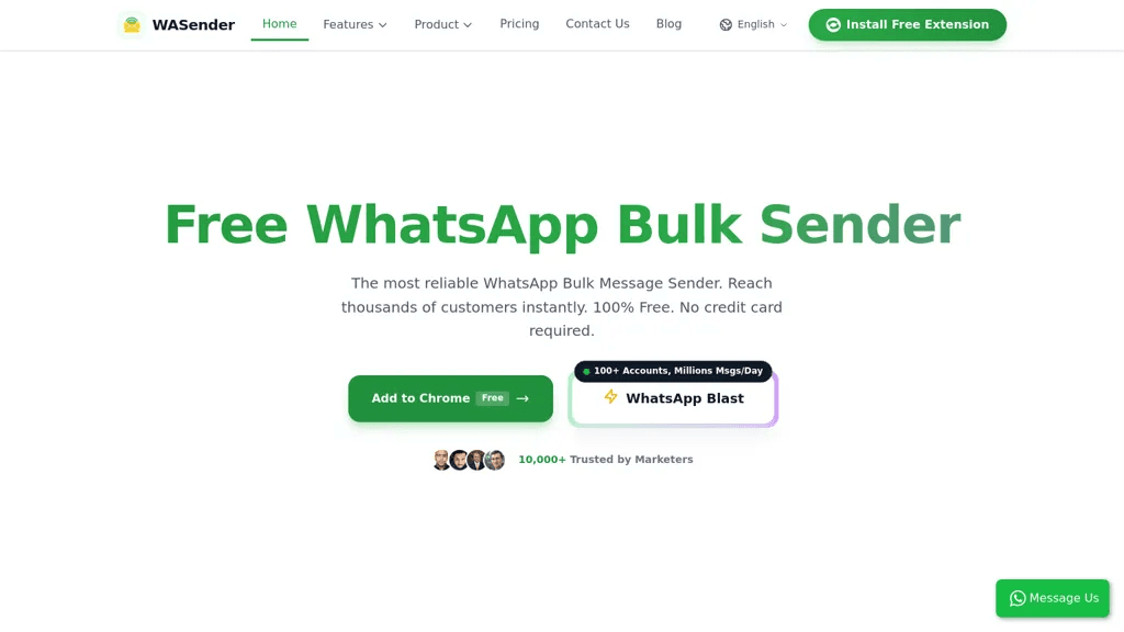 WA Sender 工具截图