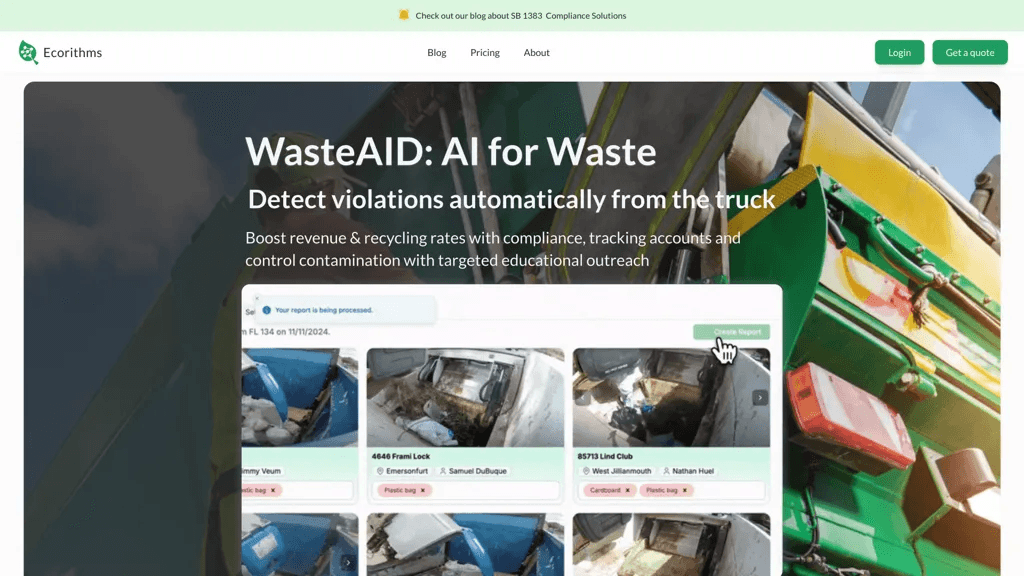 WasteAID 工具截图