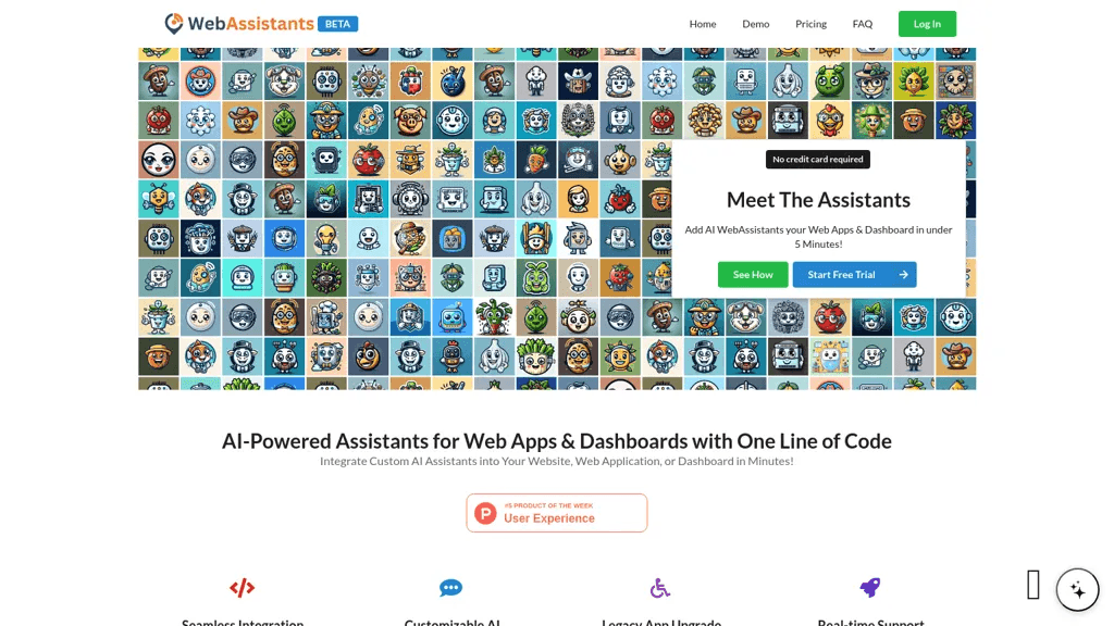 WebAssistants.ai 官网截图