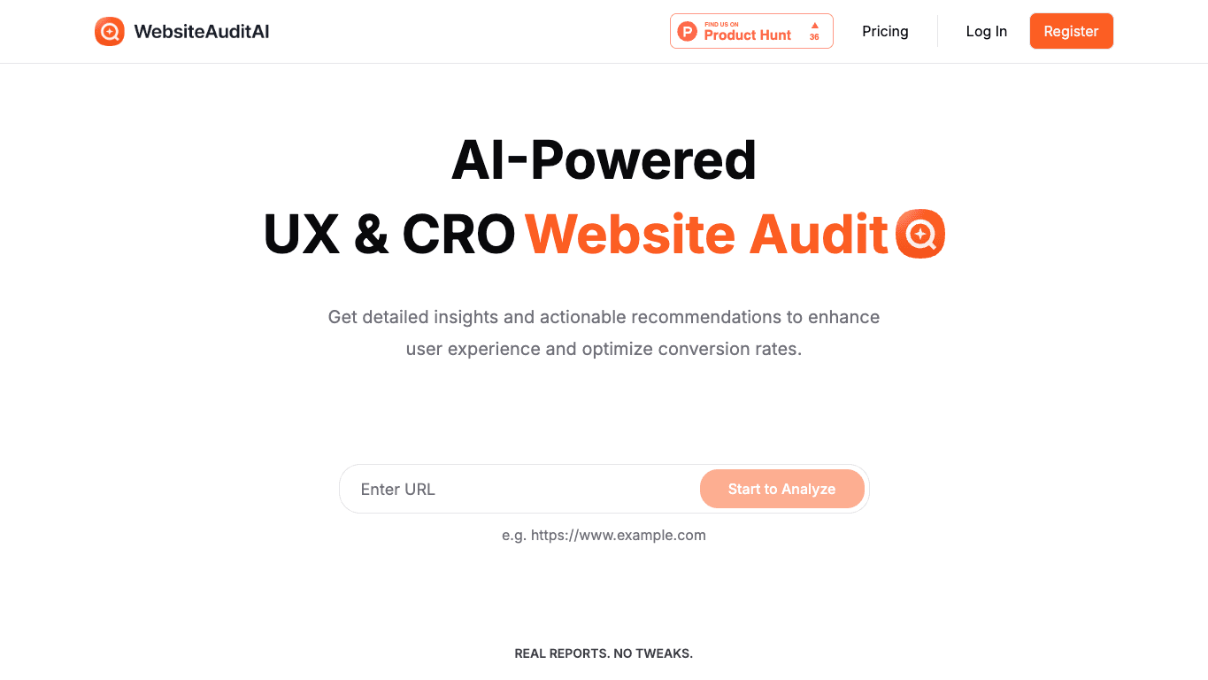 WebsiteAuditAI 工具截图