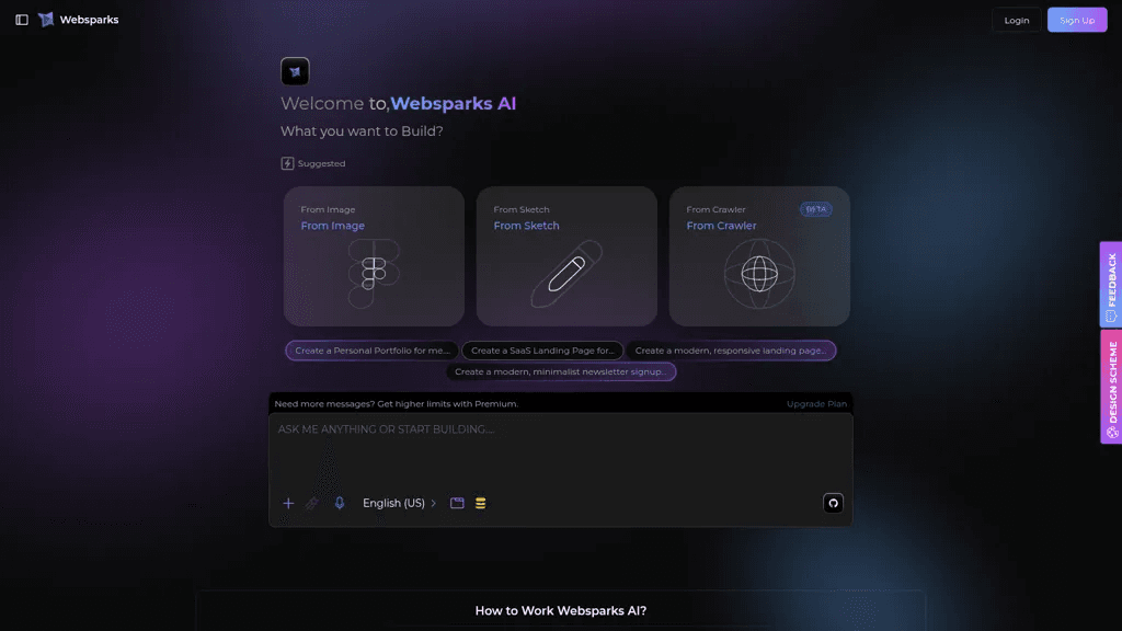 Websparks 工具截图