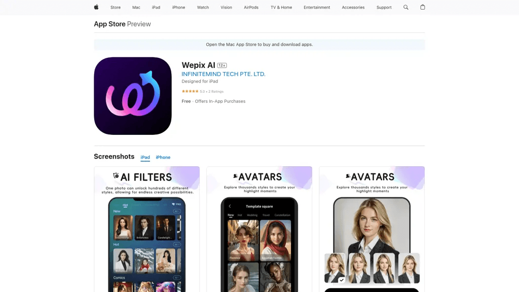 Wepix 工具截图