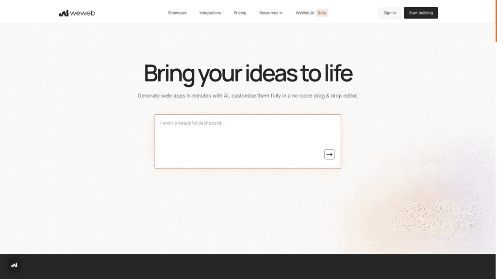 WeWeb 工具截图