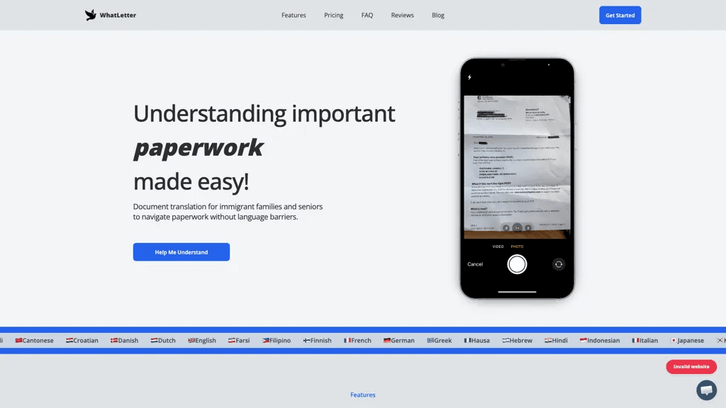 WhatLetter 工具截图