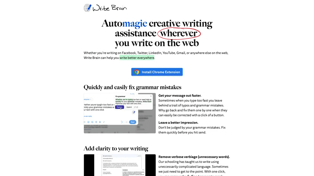 Write Brain 工具截图