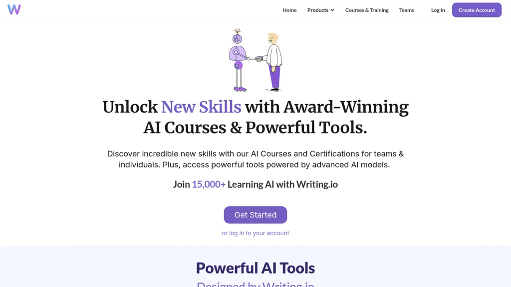 Writing.io 工具截图