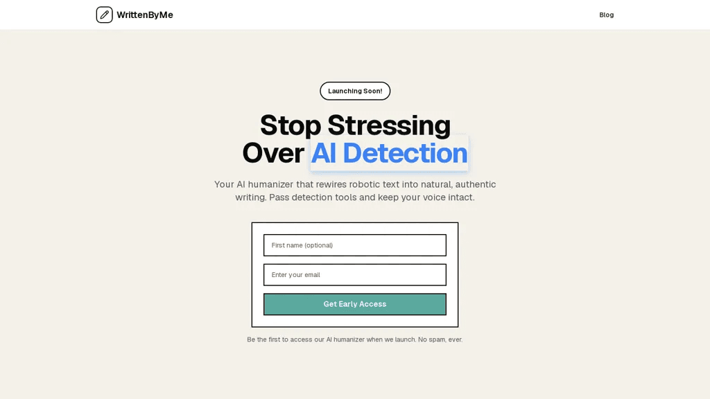 WrittenByMe 工具截图