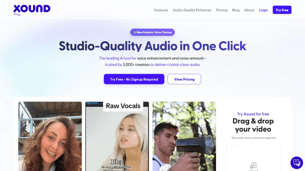 Xound.io 官网截图