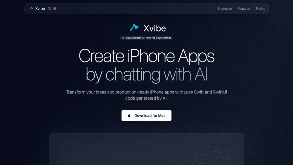 Xvibe 官网截图