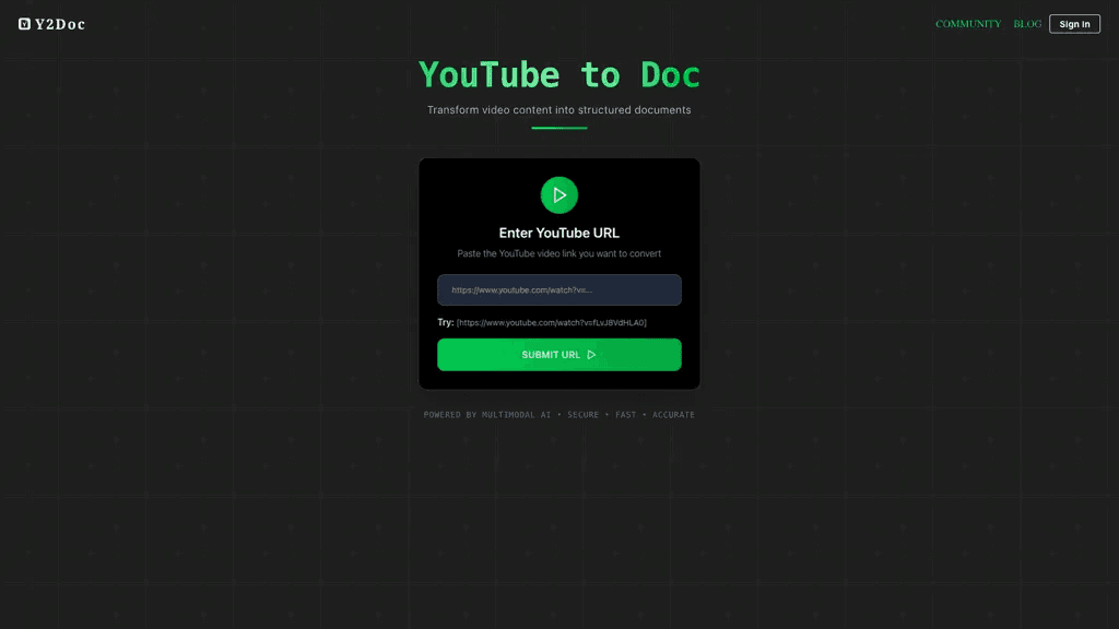 y2doc 工具截图