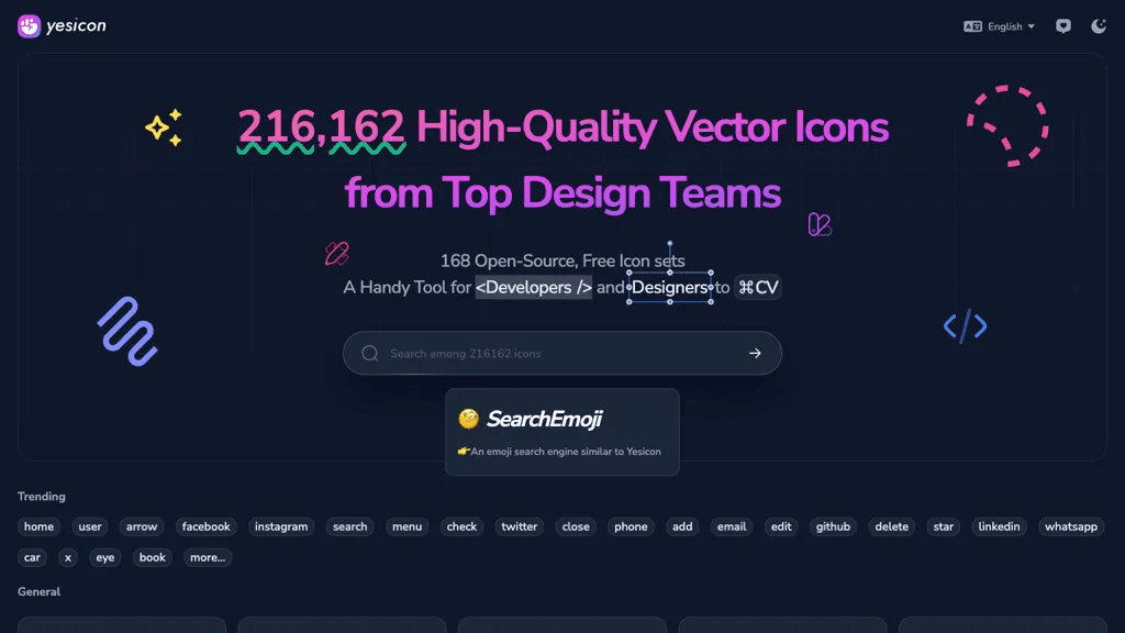 Yesicon 官网截图