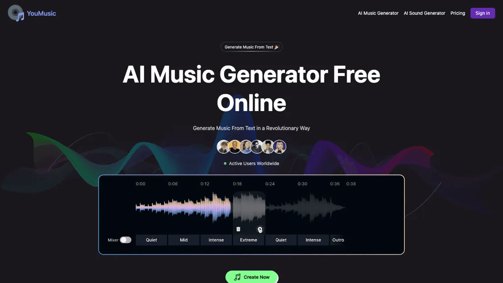YouMusic.AI 工具截图
