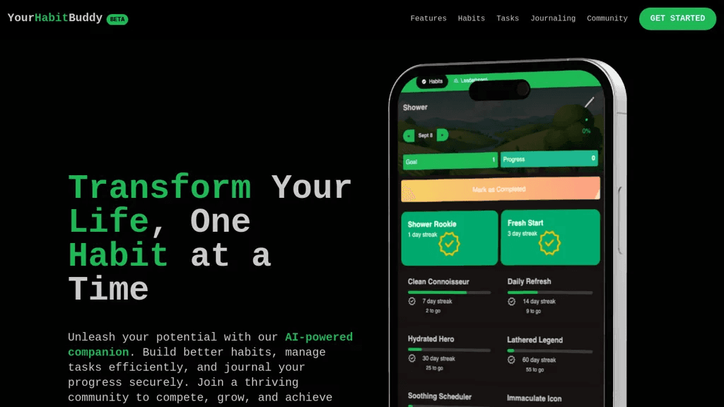YourHabitBuddy 工具截图