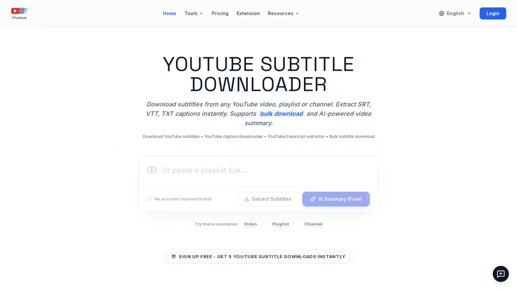 YTvidHub 工具截图