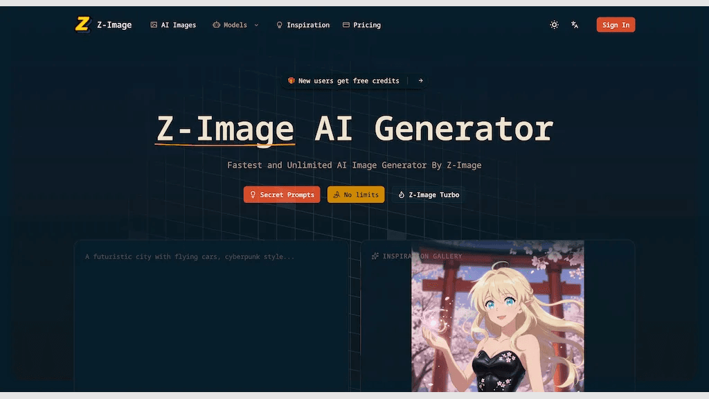 Z-Image.net 工具截图