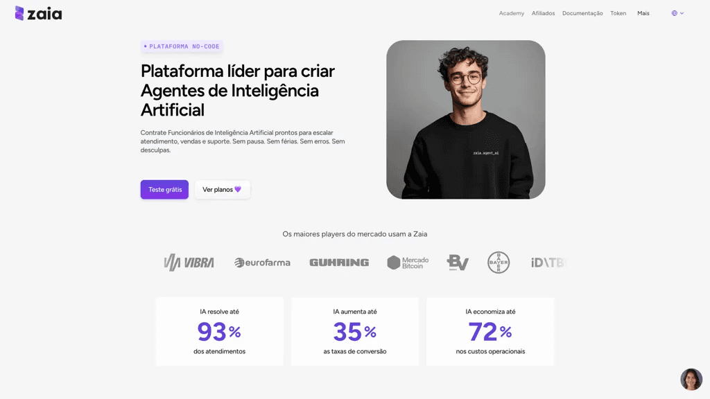 Zaia.app 官网截图