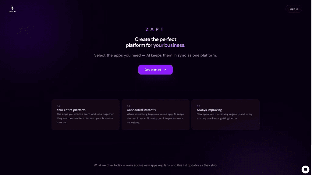 Zapt 工具截图