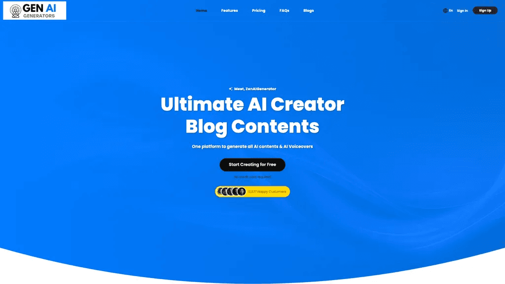 Zen AI Generator 工具截图