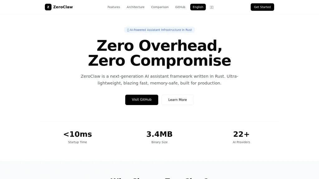 ZeroClaw 工具截图