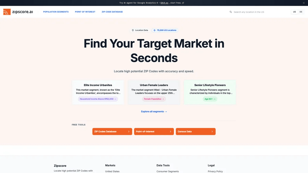 Zipscore AI 工具截图