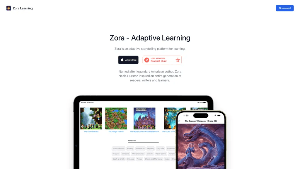 Zora Learning 工具截图