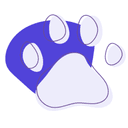Dog breed ai logo