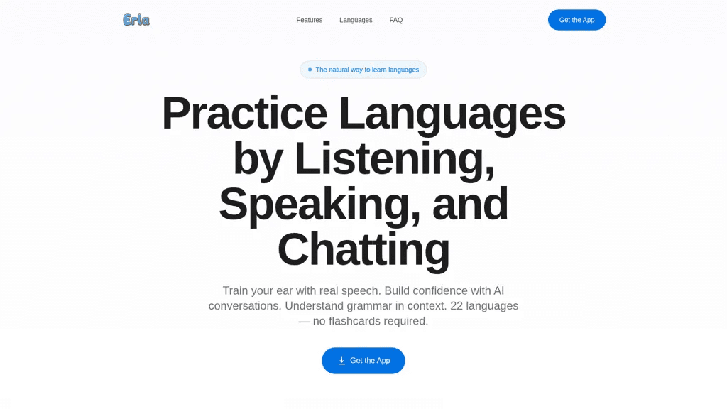 Erla.app 官网截图