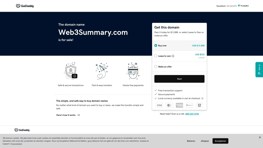 Web3 Summary 官网截图
