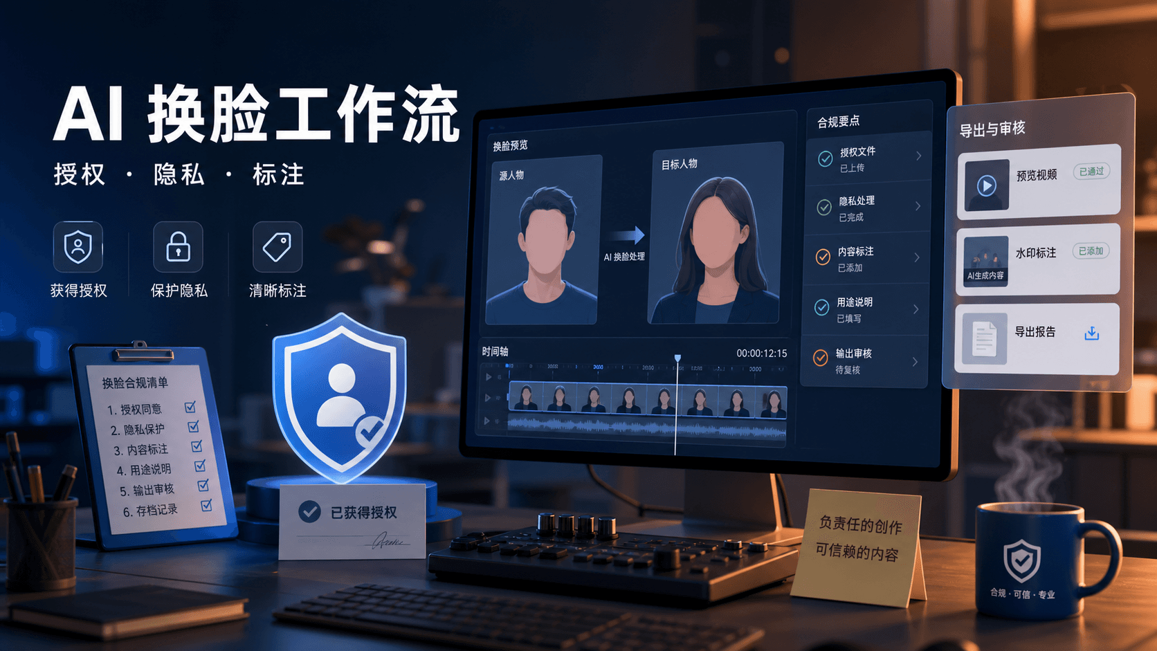AI Face Swap:换脸工具真正要先设计的,是授权和发布边界